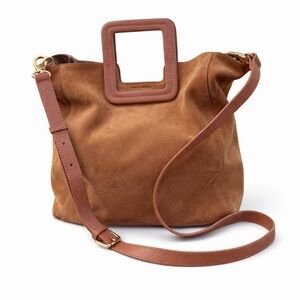 Anthropologie TMRW Studio‎ Antonio Suede Leather Crossbody Tote